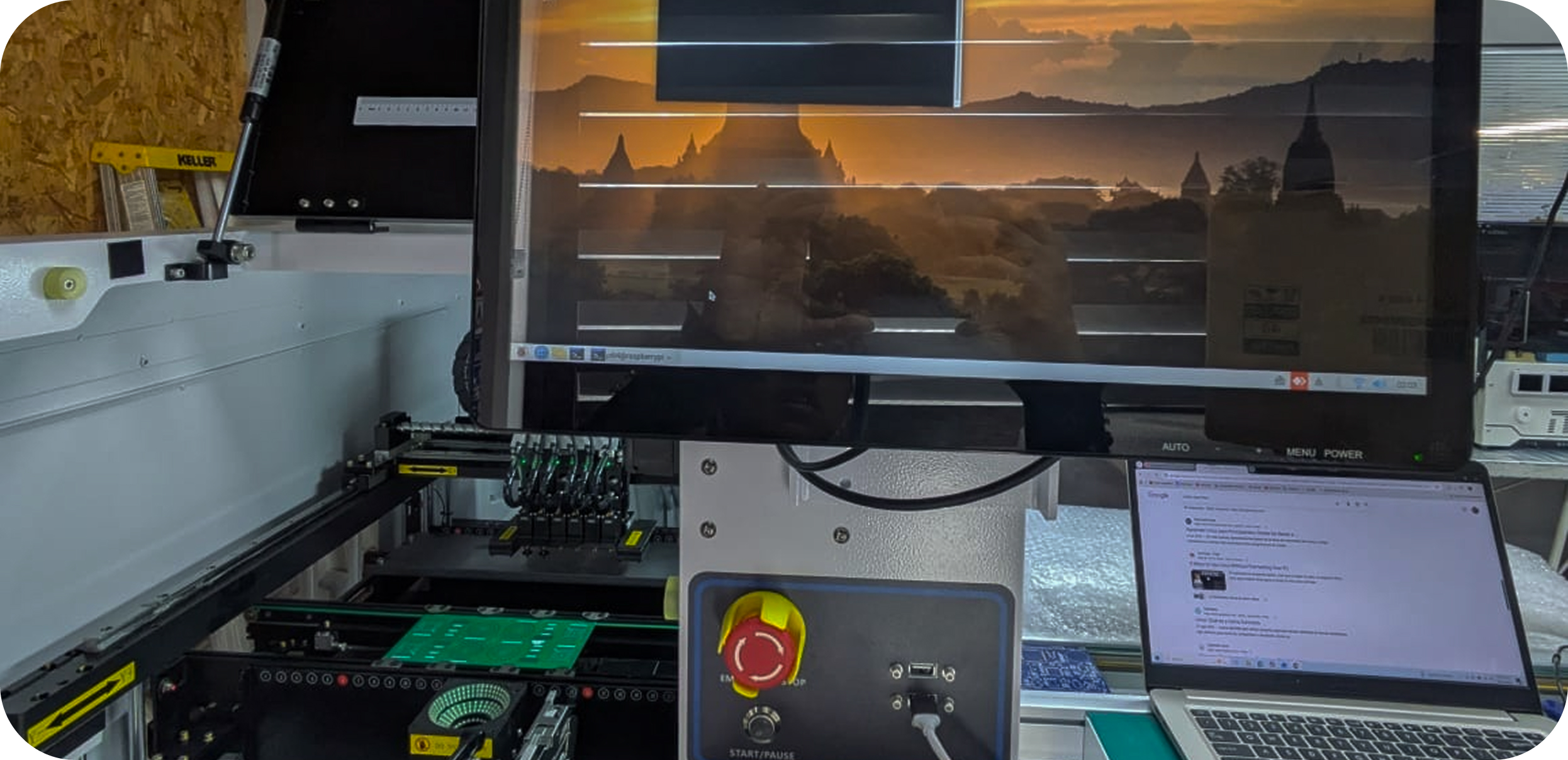 Programación de máquina SMT